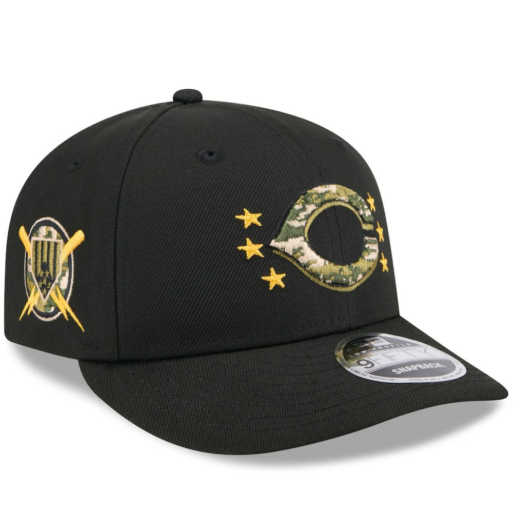 Cincinnati Reds New Era 2024 Armed Forces Day Low Profile 9FIFTY Snapback Hat Near Me