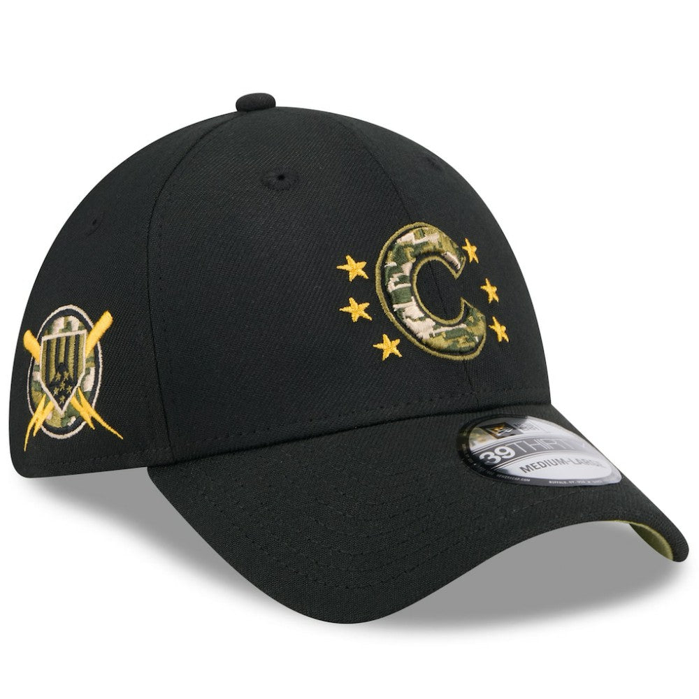 Chicago Cubs New Era 2024 Armed Forces Day 39THIRTY Flex Hat Discount
