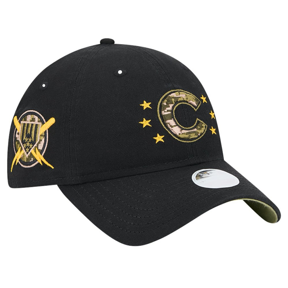 Chicago Cubs New Era Women's 2024 Armed Forces Day 9TWENTY Adjustable Hat for sale