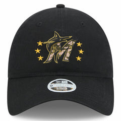 Miami Marlins New Era Women's 2024 Armed Forces Day 9TWENTY Adjustable Hat Discount