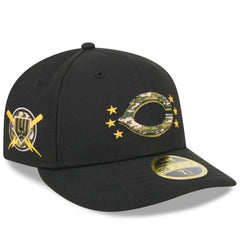 Cincinnati Reds New Era 2024 Armed Forces Day Low Profile 59FIFTY Fitted Hat Discount