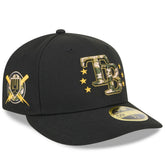 Tampa Bay Rays New Era 2024 Armed Forces Day Low Profile 59FIFTY Fitted Hat Near Me