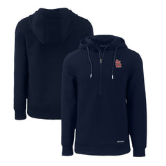 St. Louis Cardinals Cutter & Buck Roam Eco Half-Zip Recycled Pullover Hoodie Sale