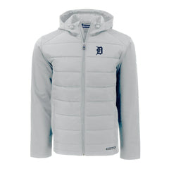 Detroit Tigers Cutter & Buck Evoke Hybrid Eco Softshell Recycled Full-Zip Hoodie Online