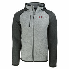 Cincinnati Reds Cutter & Buck Mainsail Full-Zip Hooded Jacket Outlet