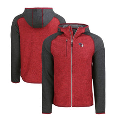 Cleveland Guardians Cutter & Buck Mainsail Full-Zip Hooded Jacket Outlet