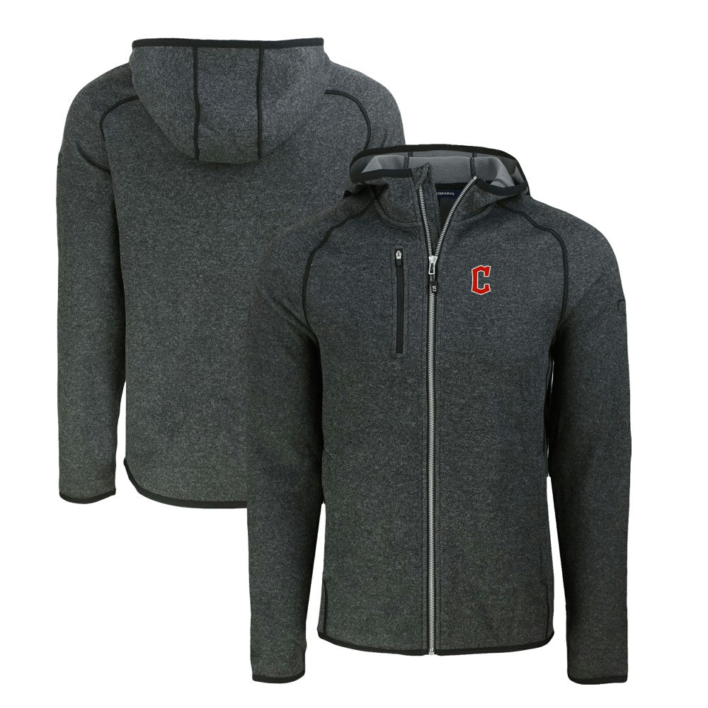 Cleveland Guardians Cutter & Buck Mainsail Full-Zip Hooded Jacket Discount