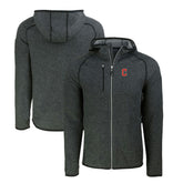 Cleveland Guardians Cutter & Buck Mainsail Full-Zip Hooded Jacket Discount