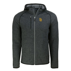 San Diego Padres Cutter & Buck Mainsail Full-Zip Hooded Jacket Online