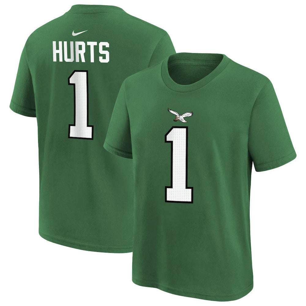 Jalen Hurts Philadelphia Eagles Preschool Player Name & Number T-Shirt - Kelly Green - Nike