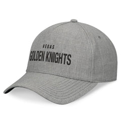 Vegas Golden Knights Fanatics Elements A-Frame Leather Strapback Hat - Heather Gray | Fanatics near me