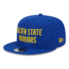 New Era Golden State Warriors Side Logo 9FIFTY Snapback Hat Royal