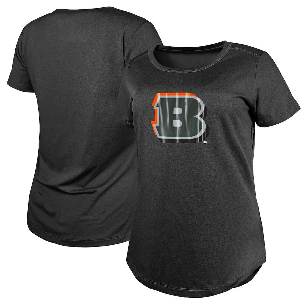 Cincinnati Bengals New Era Women's 2024 NFL Draft T-Shirt - Charcoal - NFL