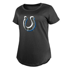 Indianapolis Colts New Era Women's 2024 NFL Draft T-Shirt - Charcoal - NFL