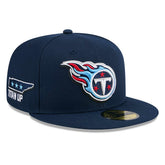 Tennessee Titans New Era 2024 NFL Draft 59FIFTY Fitted Hat - Navy - NFL