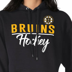 Boston Bruins G-III 4Her by Carl Banks Women's Team Sport Tri-Blend Fleece Hoodie - Black | NHL online