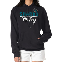San Jose Sharks G-III 4Her by Carl Banks Women's Team Sport Tri-Blend Fleece Hoodie - Black | NHL online