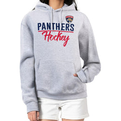 Florida Panthers G-III 4Her by Carl Banks Women's Team Sport Tri-Blend Fleece Hoodie - Heather Gray | NHL on sale