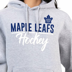 Toronto Maple Leafs G-III 4Her by Carl Banks Women's Team Sport Tri-Blend Fleece Hoodie - Heather Gray | NHL online