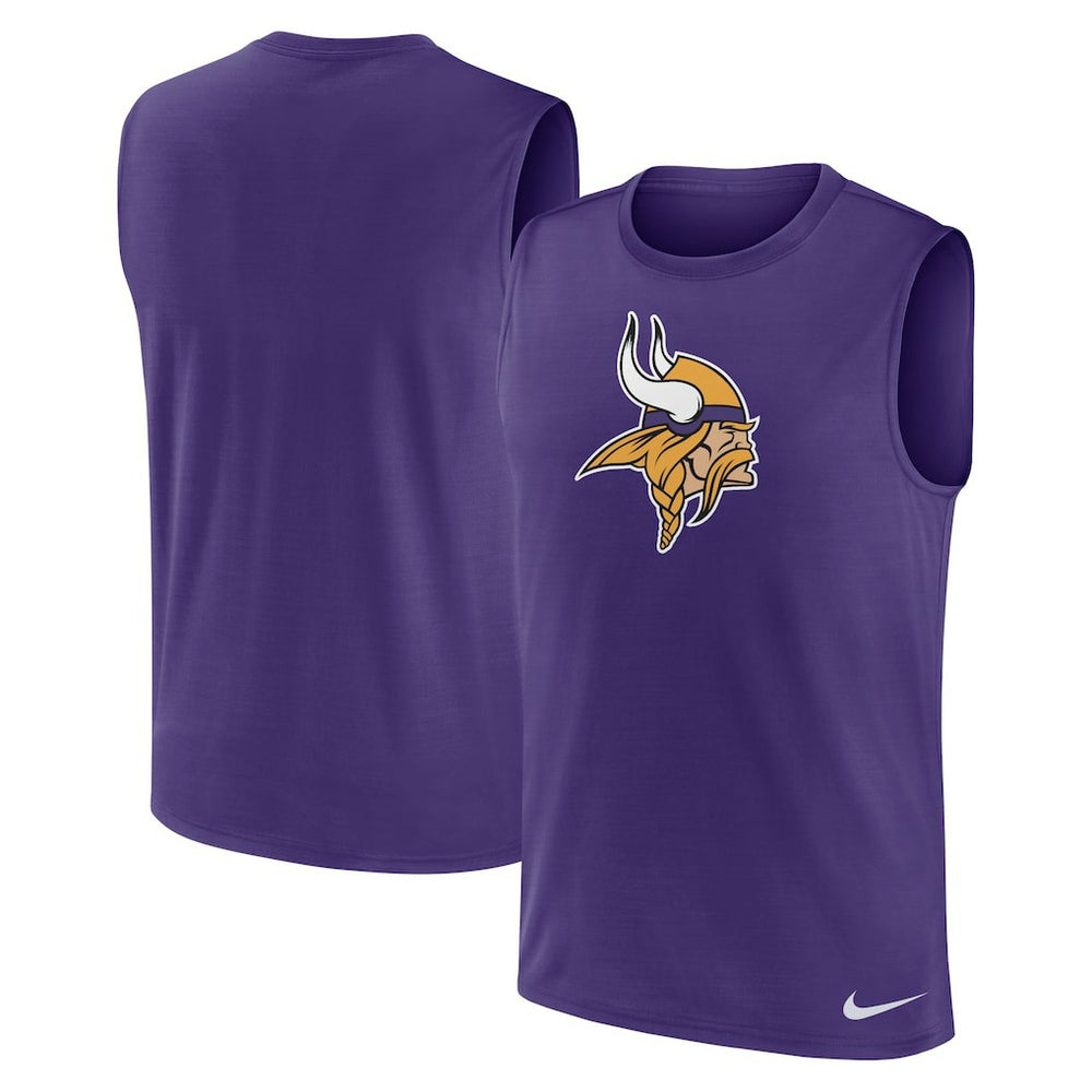 Minnesota Vikings Blitz Legend Dri-FIT Muscle Tank Top - Purple - Nike