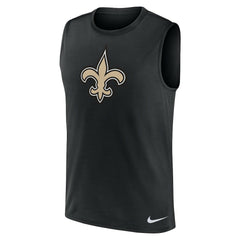 New Orleans Saints Blitz Legend Dri-FIT Muscle Tank Top - Black - Nike