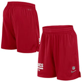 Tampa Bay Buccaneers 2024 Sideline Performance Mesh Shorts - Red - Nike