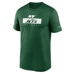 New York Jets Sideline Legend Performance T-Shirt - Green - Nike