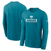 Jacksonville Jaguars Sideline Dri-FIT Long Sleeve T-Shirt - Teal - Nike