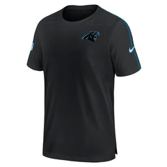 Carolina Panthers 2024 Sideline Coach UV Performance T-Shirt - Black - Nike