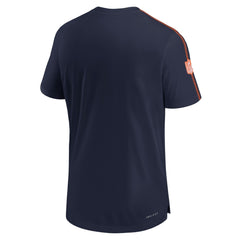 Denver Broncos 2024 Sideline Coach UV Performance T-Shirt - Navy - Nike