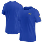 Los Angeles Rams 2024 Sideline Coach UV Performance T-Shirt - Royal - Nike