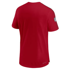 Tampa Bay Buccaneers 2024 Sideline Coach UV Performance T-Shirt - Red - Nike
