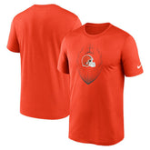 Cleveland Browns Primetime Legend Icon Performance T-Shirt - Orange - Nike