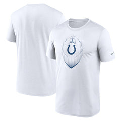 Indianapolis Colts Primetime Legend Icon Performance T-Shirt - White - Nike