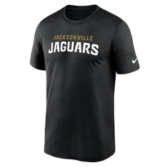 Jacksonville Jaguars Primetime Legend Wordmark Performance T-Shirt - Black - Nike