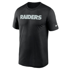 Las Vegas Raiders Primetime Legend Wordmark Performance T-Shirt - Black - Nike