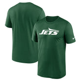 New York Jets Primetime Legend Wordmark Performance T-Shirt - Green - Nike