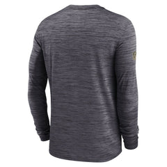 New Orleans Saints Sideline Velocity Dri-FIT Long Sleeve T-Shirt - Black - Nike