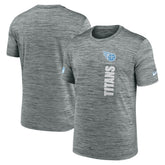 Tennessee Titans Sideline Velocity Dri-FIT T-Shirt - Gray - Nike