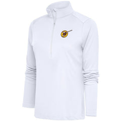 San Diego Padres Antigua Women's Cooperstown Tribute Half-Zip Pullover Top Sale