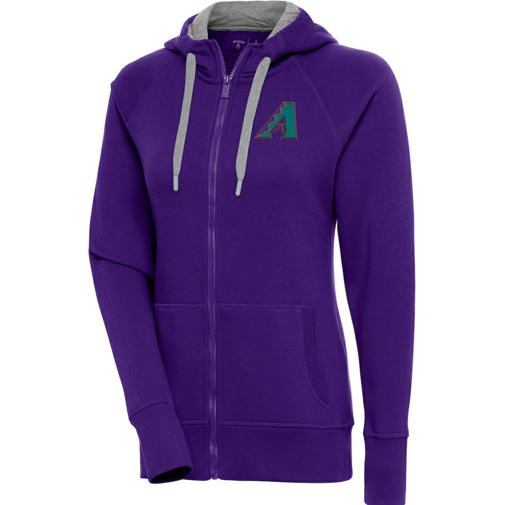 Arizona Diamondbacks Antigua Women's Cooperstown Victory Full-Zip Hoodie Online