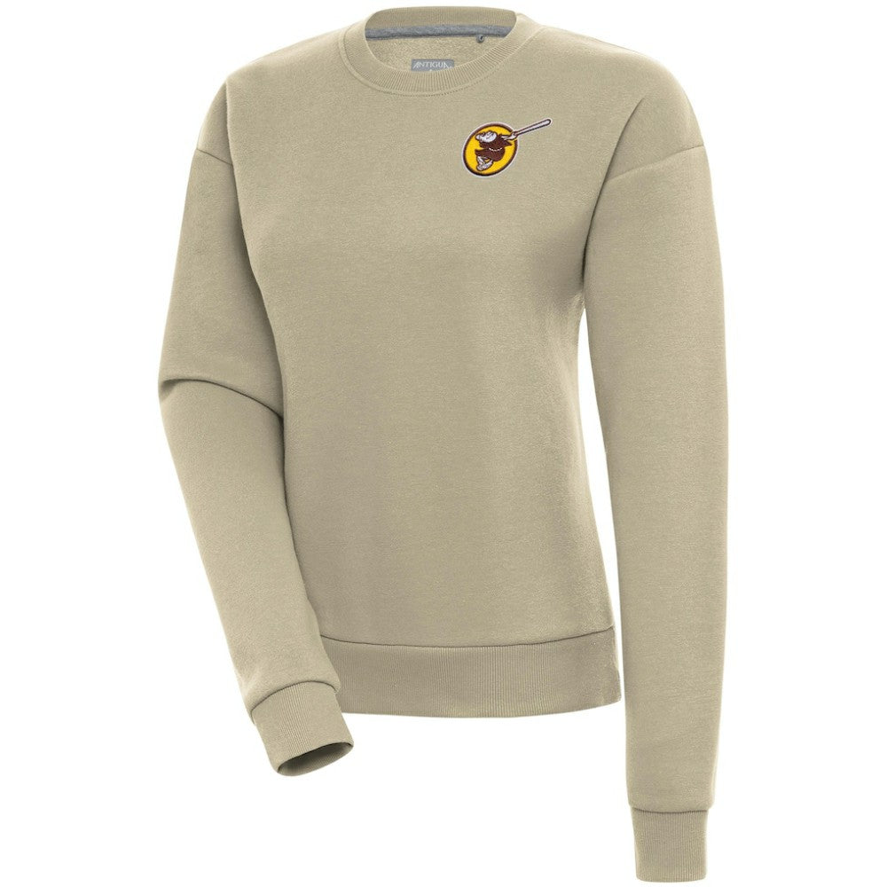 San Diego Padres Antigua Women's Cooperstown Victory Crewneck Pullover Sweatshirt Online