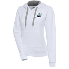 Tampa Bay Rays Antigua Women's Cooperstown Victory Pullover Hoodie Outlet