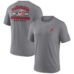 Carolina Hurricanes Winger Tri-Blend T-Shirt - Heather Gray | NHL Clearance