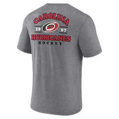 Carolina Hurricanes Winger Tri-Blend T-Shirt - Heather Gray | NHL Clearance