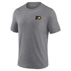 Philadelphia Flyers Winger Tri-Blend T-Shirt - Heather Gray | NHL Lifestyle
