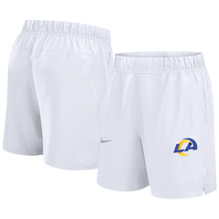 Los Angeles Rams Blitz Victory Dri-FIT Shorts - White - Nike