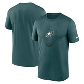 Philadelphia Eagles Big & Tall Blitz Legend Icon T-Shirt - Teal - Nike