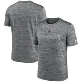 Dallas Cowboys Blitz Velocity Modern Dri-FIT T-Shirt - Anthracite - Nike