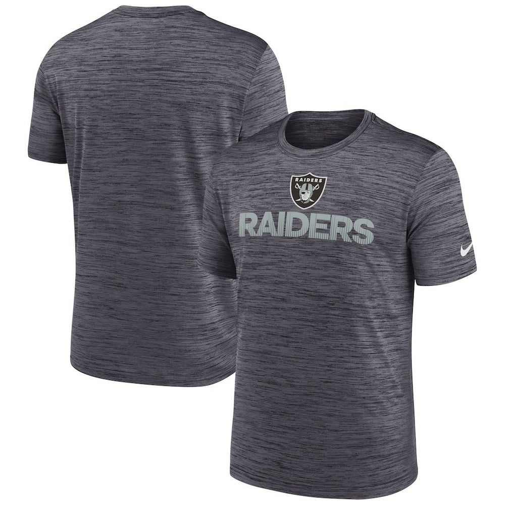 Las Vegas Raiders Blitz Velocity Modern Dri-FIT T-Shirt - Black - Nike